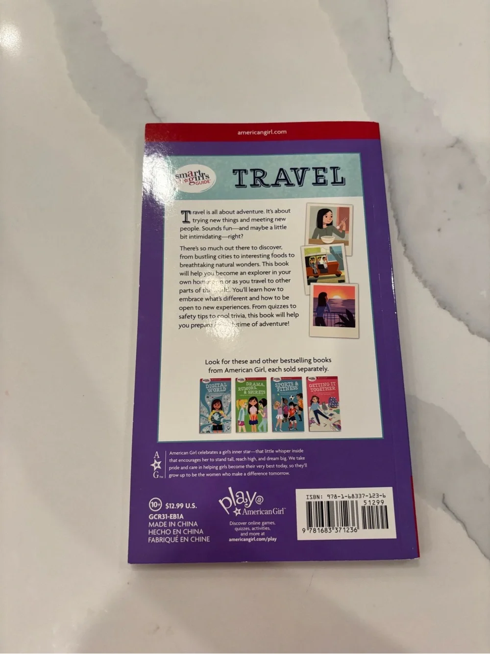 American Girl Mini Book Set - Teal, Yellow, Purple Covers